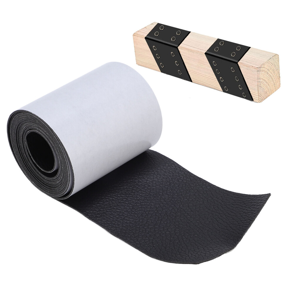 Pvc Leather Faux Wood Beam Strap 5Ft Flexible Self Adhesive Gap Hiding Tape 8451341572657