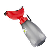 Urinal Bottle for Women - Portable Leak-Proof Urination Device with Lid and Funnel, Ergonomic Design, High Capacity Red