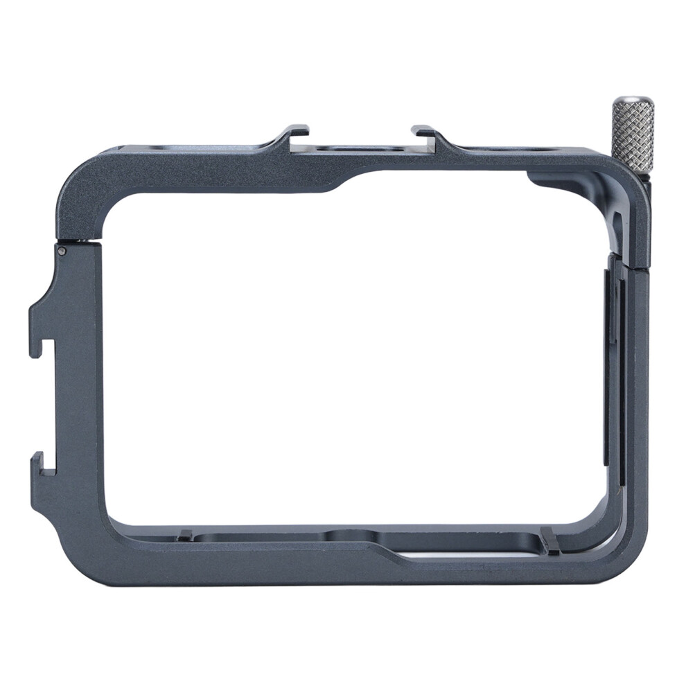 Action Camera Cage Aluminum Alloy 1/4" Interface Cold Shoe Protective Frame 3431341574269