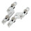 Motorcycle Windscreen Bracket Kit for DL650 2017‑2020 Aluminum Silver 16