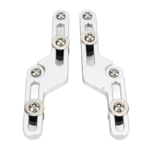 Motorcycle Windscreen Bracket Kit for DL650 2017‑2020 Aluminum Silver