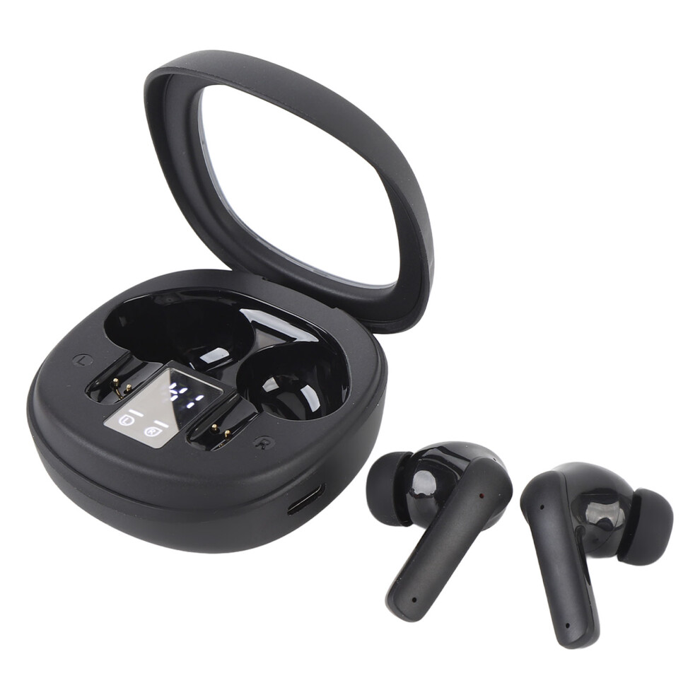 Wireless Stereo Language Translator Earbuds Bluetooth 5.4 Support 144 Languages Black 6931341577927