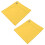 2PCS Equestrian Nylon Training Flags, Abrasion Resistant, Yellow 1
