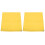 2PCS Equestrian Nylon Training Flags, Abrasion Resistant, Yellow 2