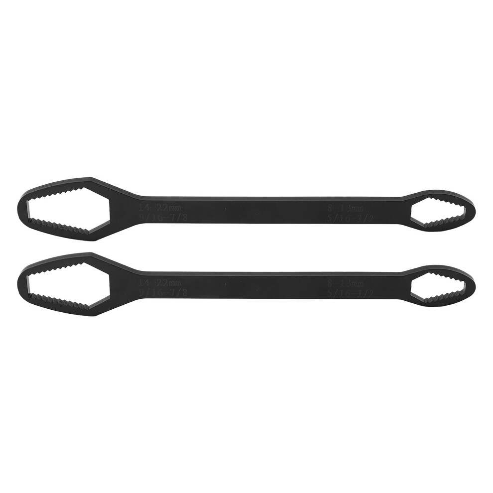 2Pcs Universal Wrench Star Double Ended Self