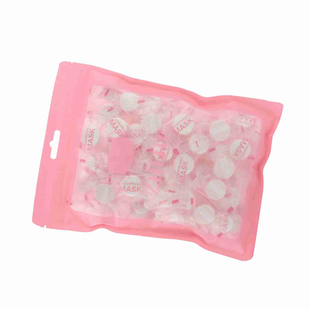 DIY Compressed Face Masks 100Pcs Non-Irritant Non-Woven Fiber