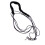 Adjustable Horse Lunging Aid for Training Polyester Black 15