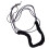 Adjustable Horse Lunging Aid for Training Polyester Black 9
