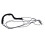 Adjustable Horse Lunging Aid for Training Polyester Black 2