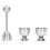 Durable Stainless Steel Egg Cup Set with Precision Cutter and Spoon 14