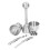Durable Stainless Steel Egg Cup Set with Precision Cutter and Spoon 1