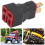 T Plug Parallel Adapter Connector 1 Male to 2 12