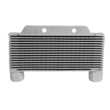 Silver Aluminum Alloy Engine Oil Cooler Radiator