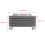 Silver Aluminum Alloy Engine Oil Cooler Radiator 9