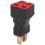 T Plug Parallel Adapter Connector 1 Male to 2 2