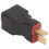 T Plug Parallel Adapter Connector 1 Male to 2 6