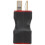 T Plug Parallel Adapter Connector 1 Male to 2 10