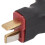 T Plug Parallel Adapter Connector 1 Male to 2 15