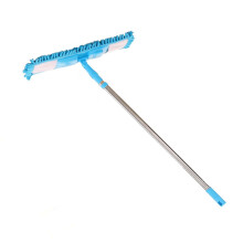 Dust Floor Mop, Microfiber Flat Mop for All Floors, Dry and Wet Use, 360-Degree Rotation, Adjustable Length, Efficient Cleaning