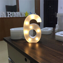 LED 26 Alphabet Buchstaben Nummer Leuchten Kaufmanns-Und-Zeichen Love Heart Beleuchtung Leuchtschild Lampe Für Liebe Hochzeit Zuhause Party