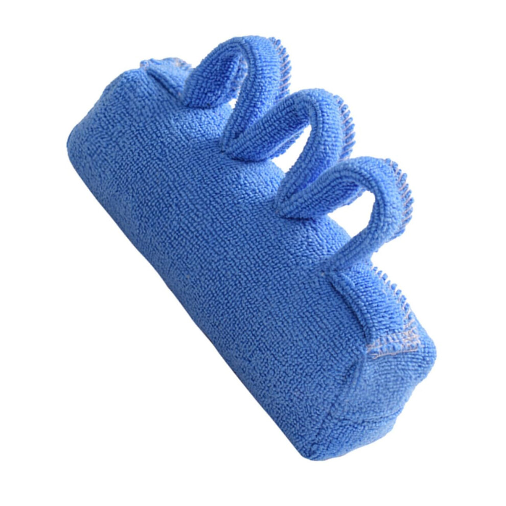 Wrist Support Hand Gripper Wrist Brace for Carpal Tunnel Protection with Finger Stretcher and Rehabilitation Towel, Blue