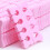 100pcs Pink Sponge Toe Separator, Soft Manicure Pedicure Tool 5
