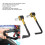 CNC Motorbike Handgrip Guard Brake Levers Protect 8