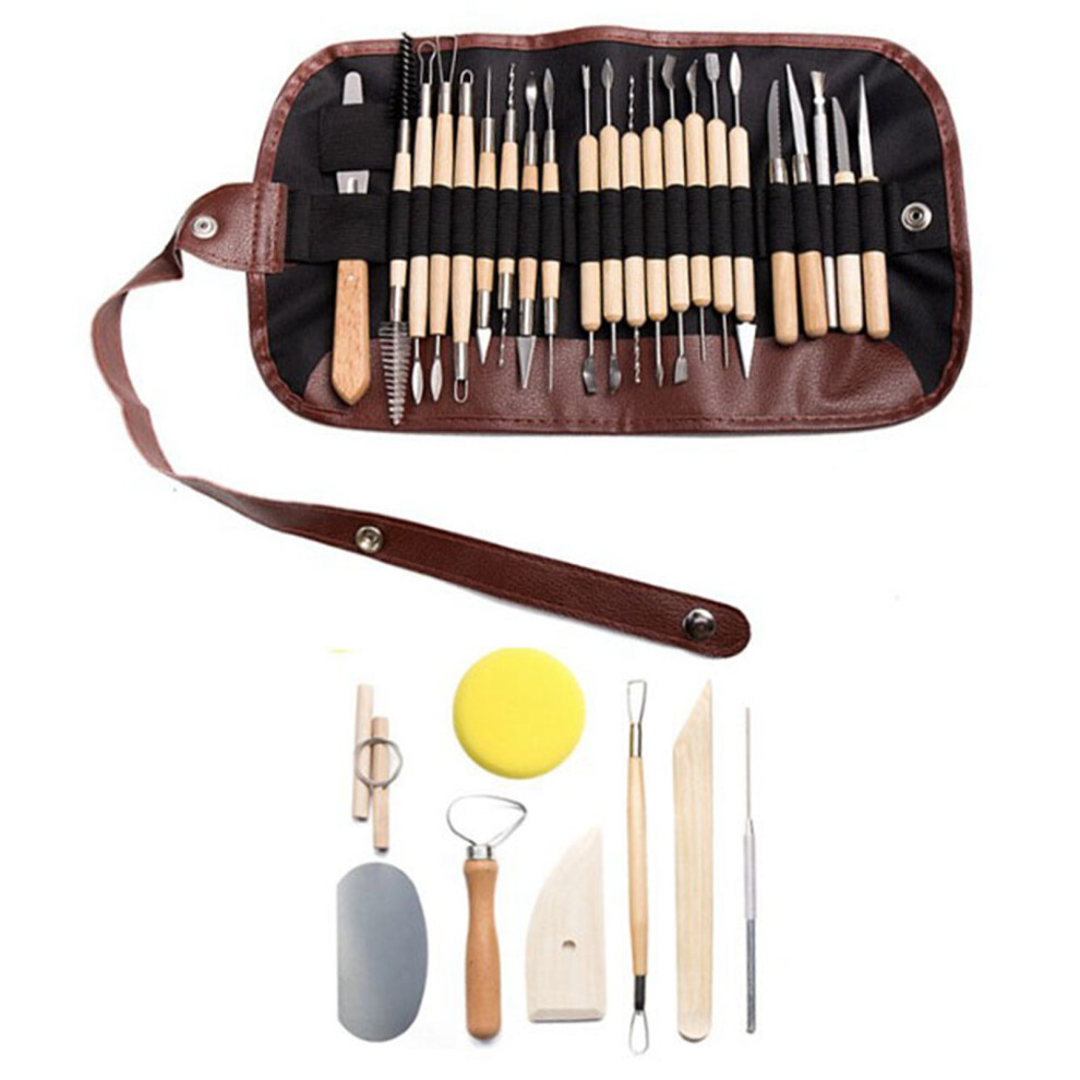 30Pcs Sculpting Tool Pottery Clay Double Ended