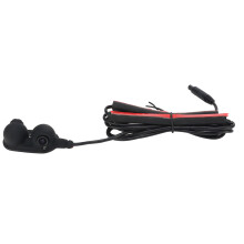 Cámara de visión lateral 12V IP68 2x90 Pantalla a color RCA