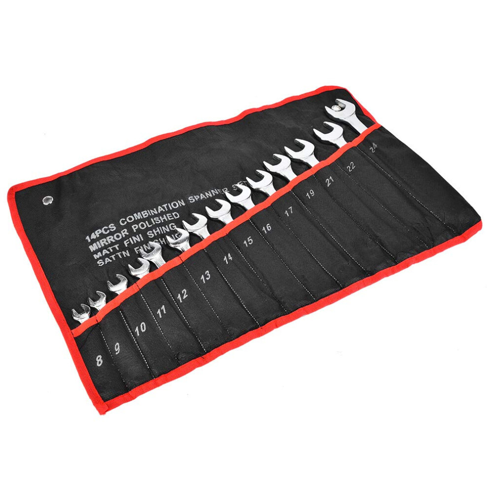 14Pcs 8-24Mm Combination Socket Repair Tool Set For Metric Ratchet Wrench And Socket Wrench Compatibility 6276012475547