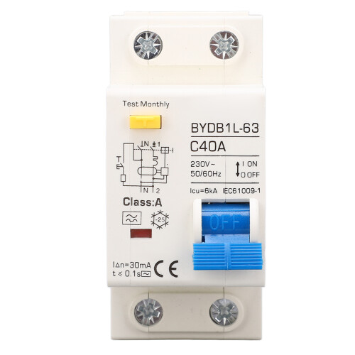 A Type Leakage Protection Switch 40A 30mA Single
