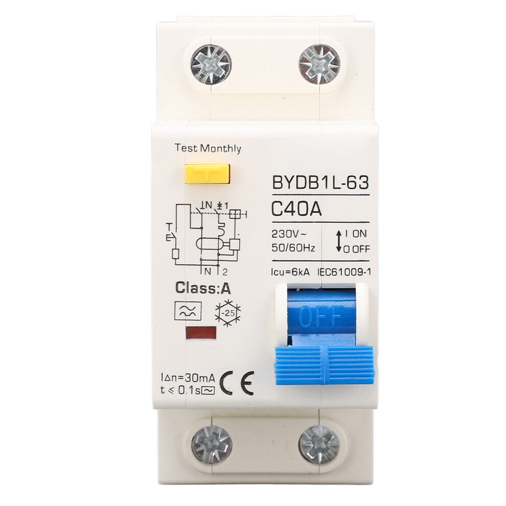 A Type Leakage Protection Switch 40A 30mA Single