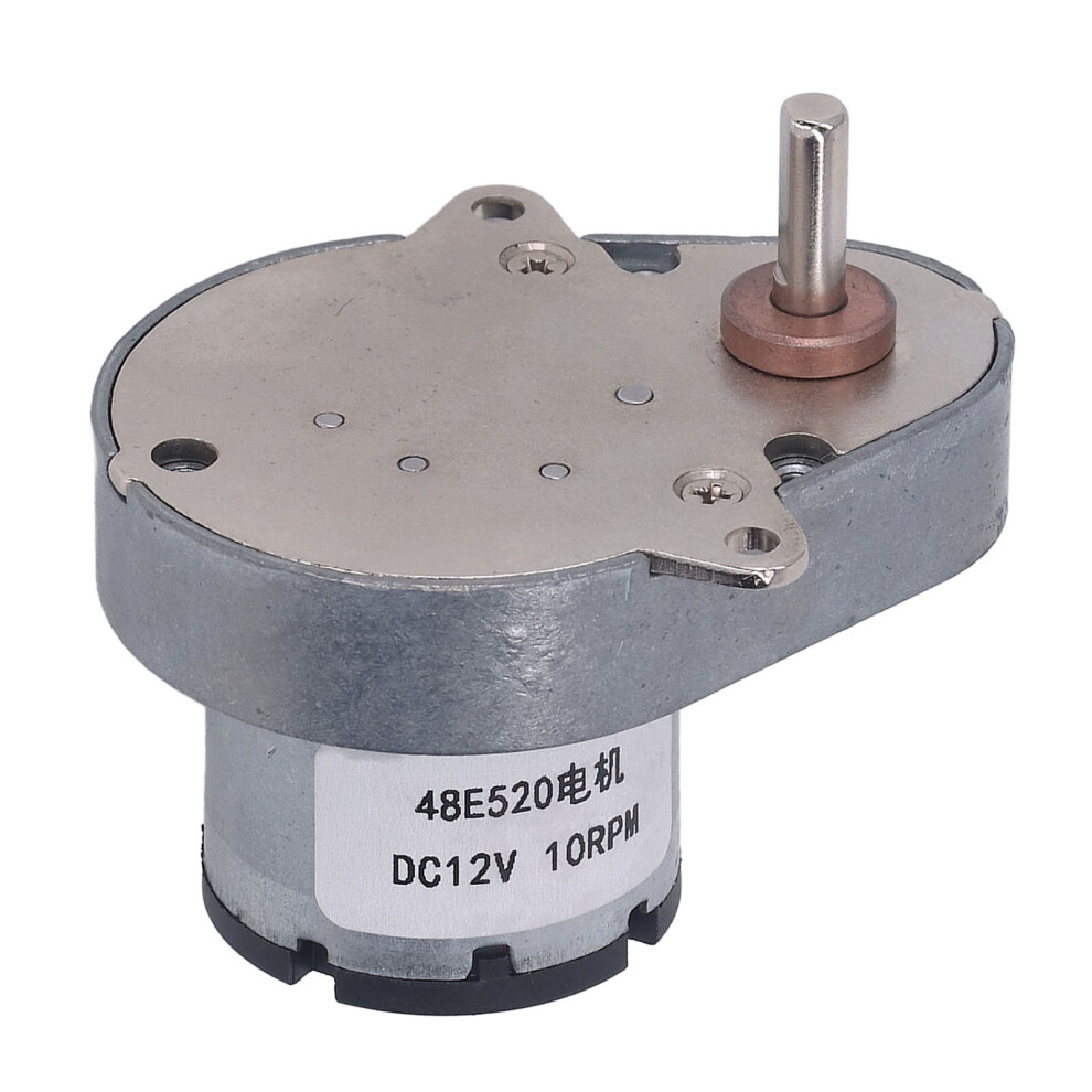 DC Gear Motor 10RPM Aluminum Brass Eccentric