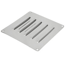 Ventilaciones para cabinas de barcos 12x12cm Acero inoxidable Ventilación marina Resistente a la corrosión