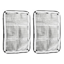 2er-Pack Wohnmobil-Fensterrollos UV-Schutz 16x24.4in