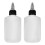 2er-Pack weiße Condimentflaschen 100 ml 135,22,5 cm 3