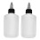 2er-Pack weiße Condimentflaschen 100 ml 135,22,5 cm 1