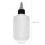2er-Pack weiße Condimentflaschen 100 ml 135,22,5 cm 2