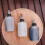 2er-Pack weiße Condimentflaschen 100 ml 135,22,5 cm 9