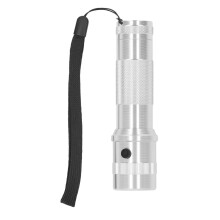 10 Farben in 1 Stufen- Taschenlampe Silber RGB Farbwechsel LED Taschenlampe IPX4 Wasserfest Mehrfarbige Taschenlampe