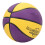 Rubber Basketball Rubber Yellow Purple Soft Touch 5