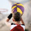 Rubber Basketball Rubber Yellow Purple Soft Touch 12