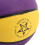 Rubber Basketball Rubber Yellow Purple Soft Touch 15