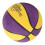 Rubber Basketball Rubber Yellow Purple Soft Touch 3