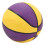 Rubber Basketball Rubber Yellow Purple Soft Touch 7