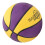Rubber Basketball Rubber Yellow Purple Soft Touch 4