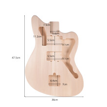 MZB-T DIY Electric Guitar Unfinished Body Guitar