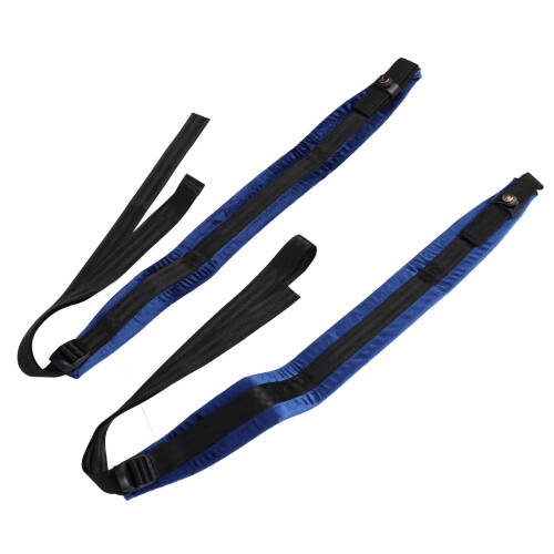 2PCS Accordion Shoulder Strap Adjustable Velvet