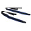 2PCS Accordion Shoulder Strap Adjustable Velvet 3