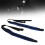 2PCS Accordion Shoulder Strap Adjustable Velvet 12